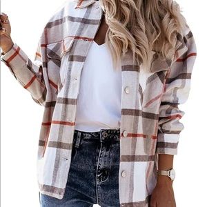 Flannel Plaid Jacket